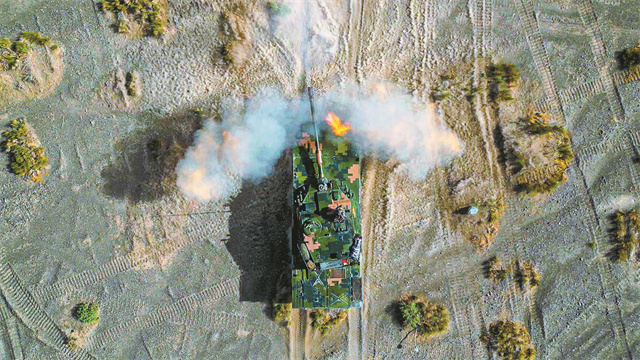 陸軍某旅打造射擊